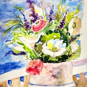 Original Watercolor Print in Home Decor